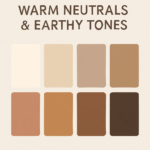 🌿 Warm Neutrals & Earthy Tones