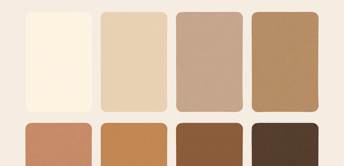 🌿 Warm Neutrals & Earthy Tones